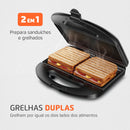 Sanduicheira Master Grill Inox - Megaeletro